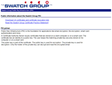 Tablet Screenshot of pki.swatchgroup.com
